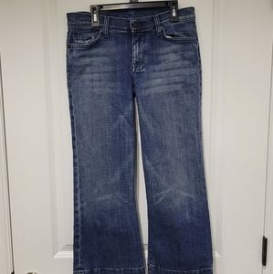 7 for All Mankind Womens Crop Dojo Jeans